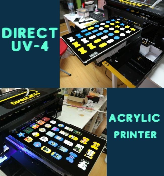 เครื่องสกรีนยูวี Acrylic printer เครื่องพิมพ์อะคริลิค